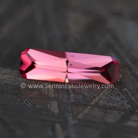 0.57 ct Rose Pink Sapphire Long Octagon - Umba - 8.5x2.7mm, Specialty Cut