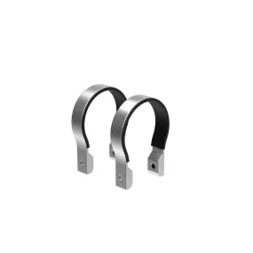 1.0" Clamp Ring, 4 pcs, Silver - CL10S