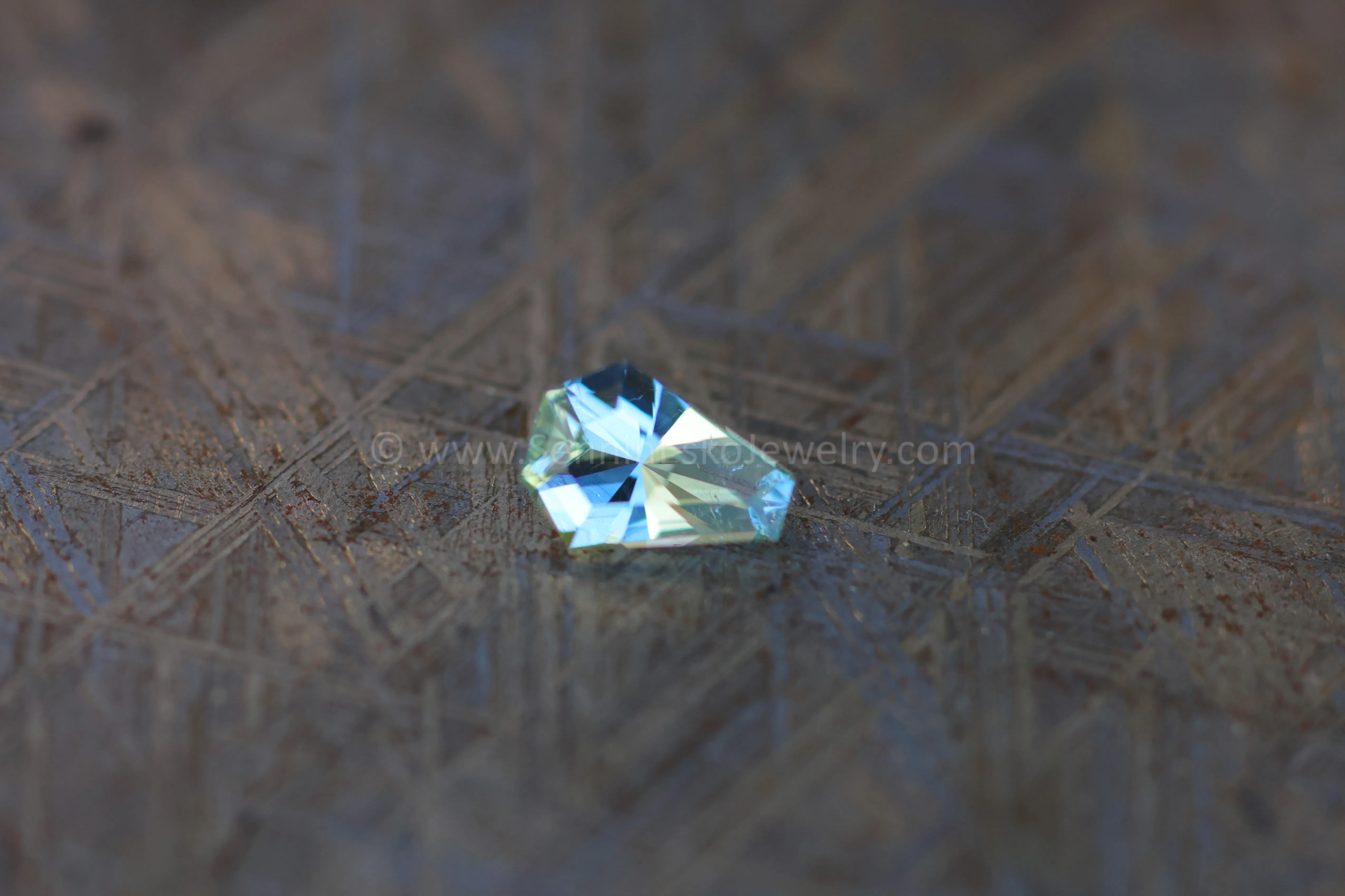 1.1 carat Mint/Lime Tourmaline Coffin - 8.4x6.2mm