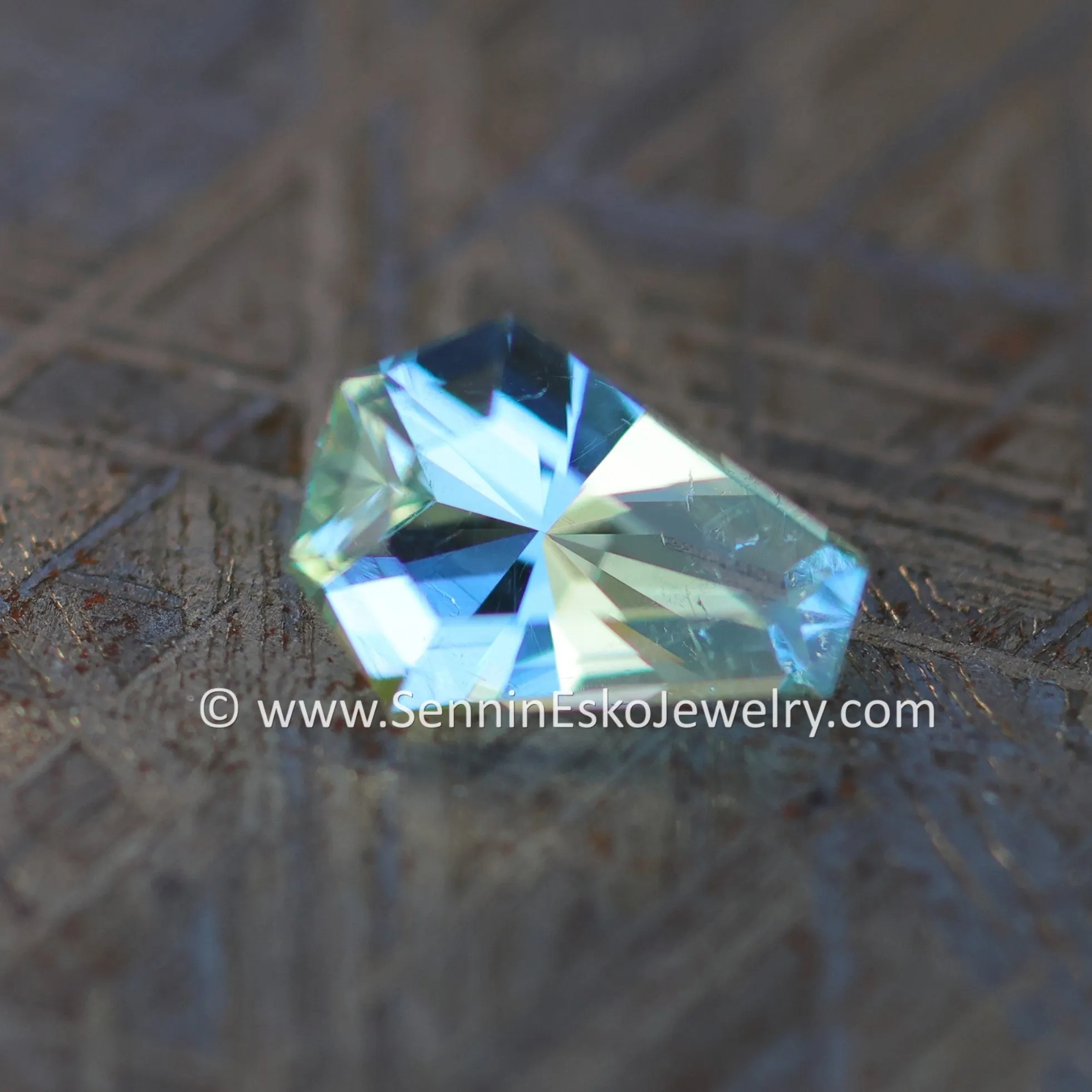 1.1 carat Mint/Lime Tourmaline Coffin - 8.4x6.2mm