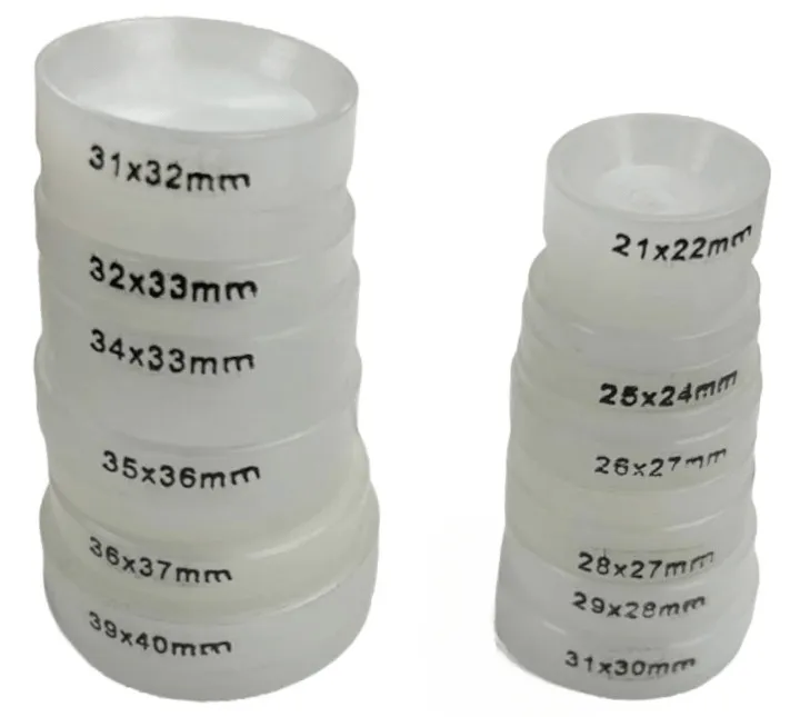 12PCS Watch Tool DIES for CASE & CRYSTAL PRESS 39-21mm Nylon, Watch Repair tools