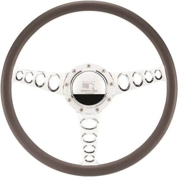 15.5" Billet "Outlaw" Steering Wheel BS34445