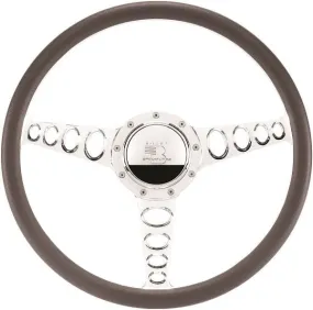 15.5" Billet "Outlaw" Steering Wheel BS34445