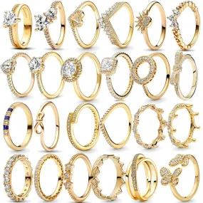 18K Gold Plated Ring