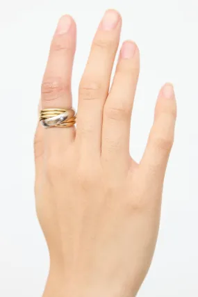 18K Gold Trinity Six Diamond Ring