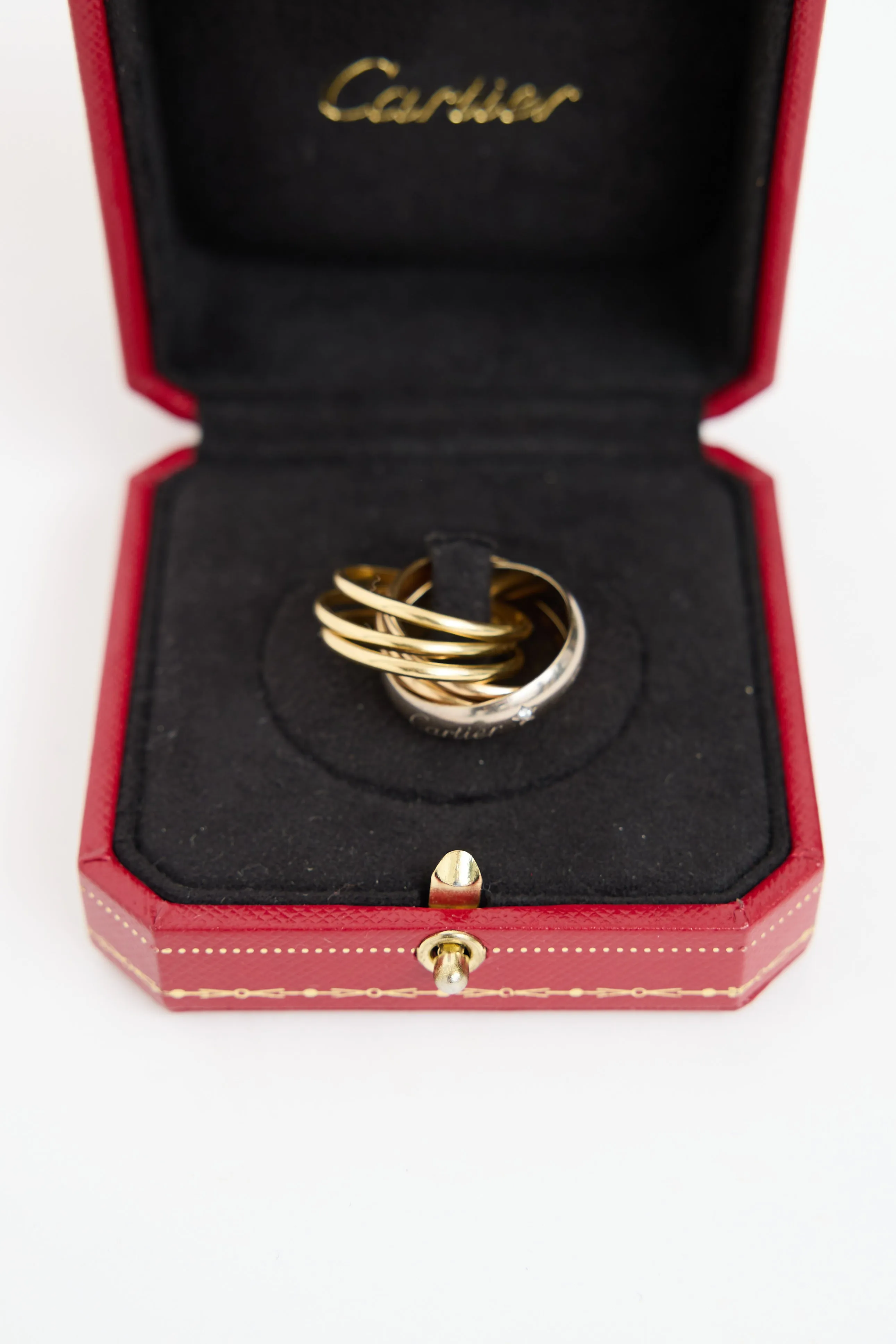 18K Gold Trinity Six Diamond Ring