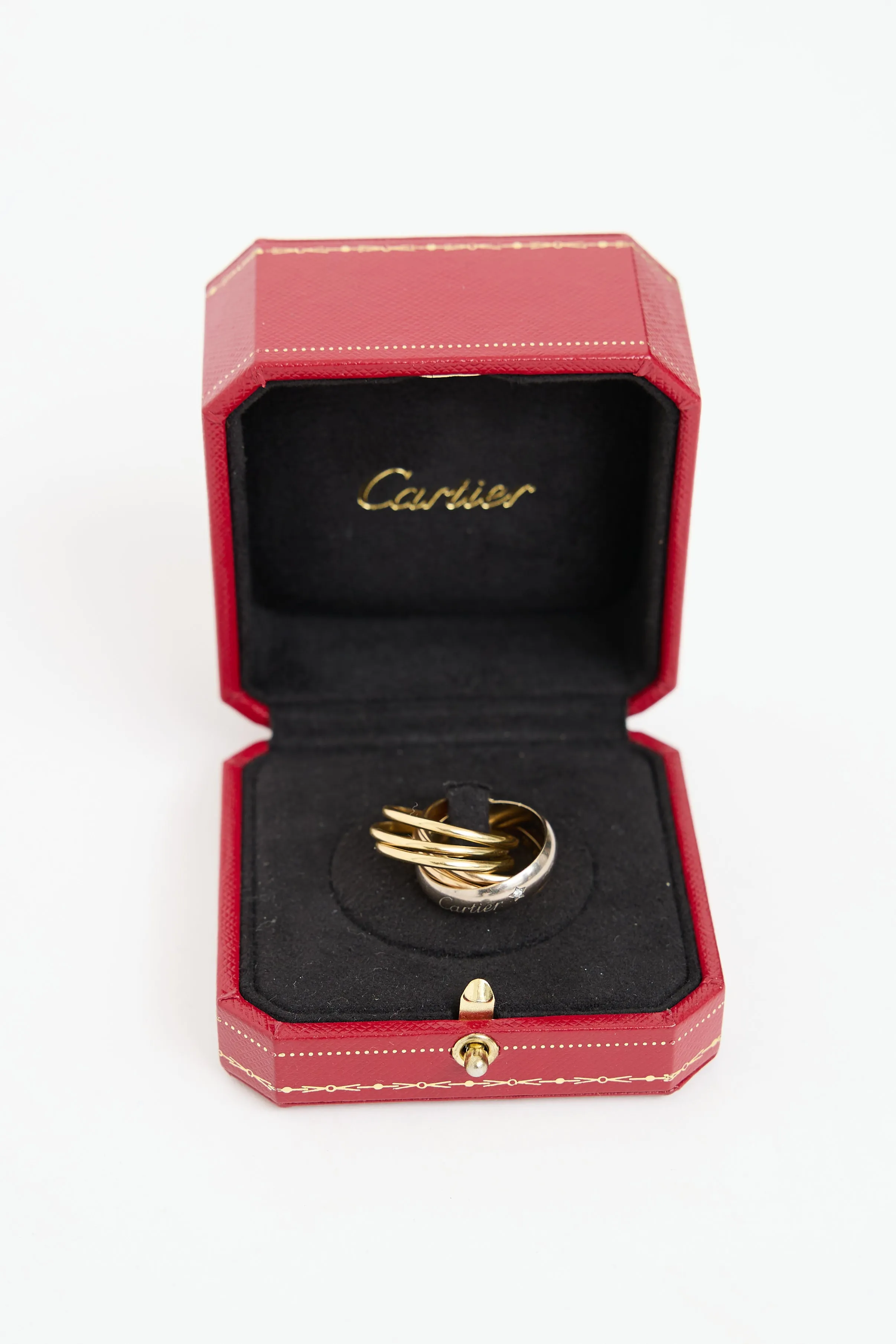 18K Gold Trinity Six Diamond Ring