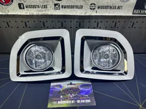 2015-2019 GMC Sierra 2500HD 3500HD Fog Light Bezels