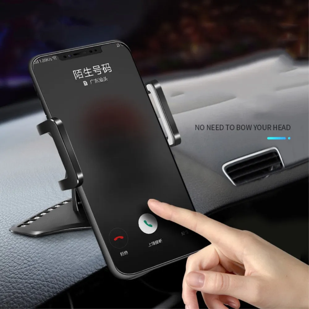 3 in 1 Car GPS Smartphone Holder: Dashboard / Visor Clamp   AC Grid Clip for FLY LIFE COMPACT (2018) - Black