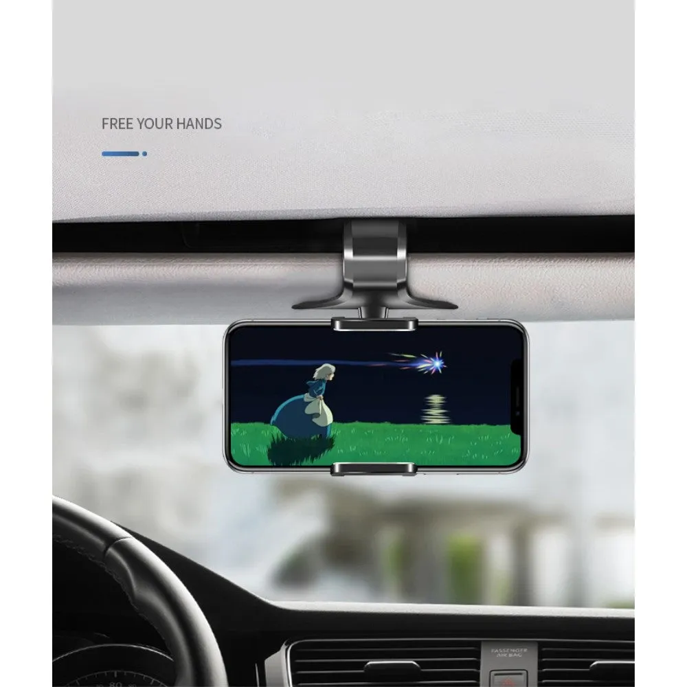 3 in 1 Car GPS Smartphone Holder: Dashboard / Visor Clamp   AC Grid Clip for FLY LIFE COMPACT (2018) - Black