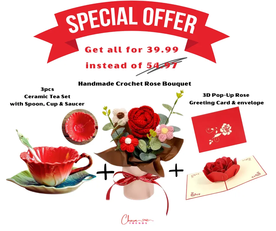 3D Pop-Up Rose Greeting Card🌹