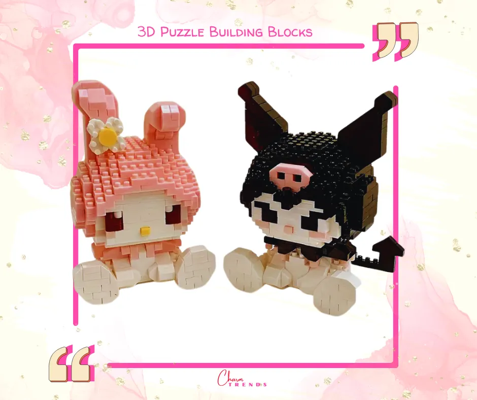 3D Sanrio Puzzle Building Blocks