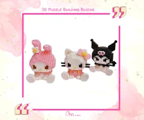 3D Sanrio Puzzle Building Blocks