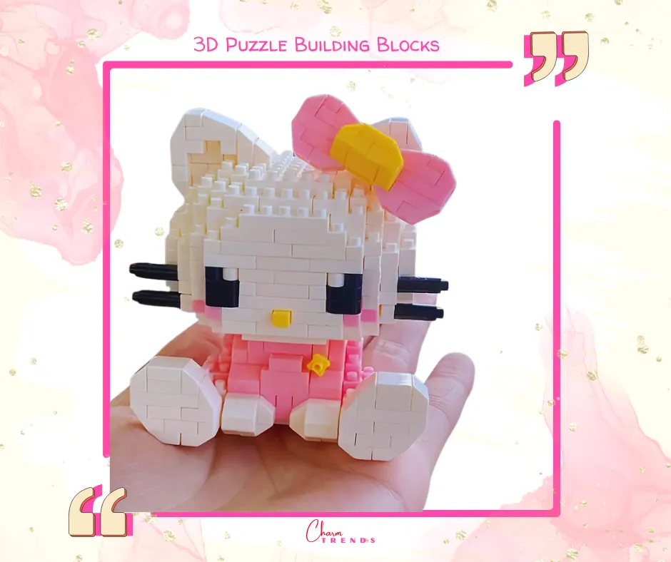 3D Sanrio Puzzle Building Blocks