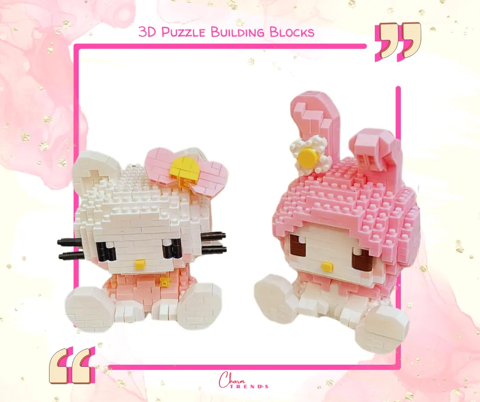3D Sanrio Puzzle Building Blocks