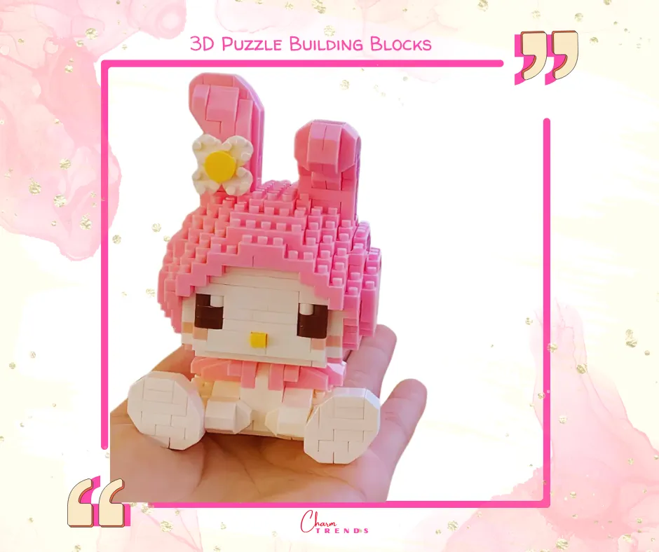 3D Sanrio Puzzle Building Blocks