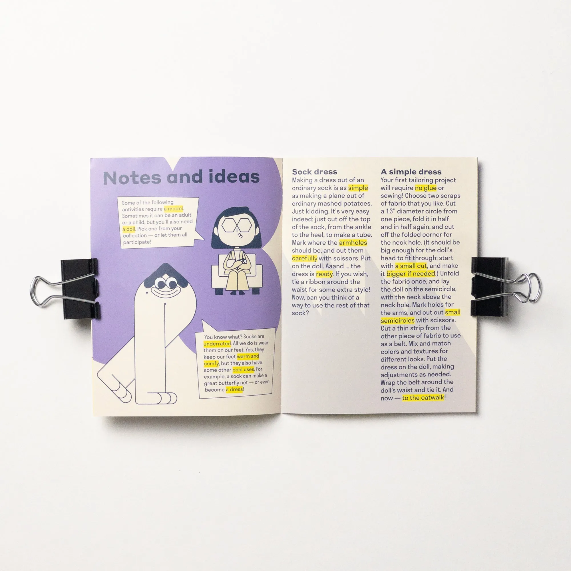 Activity Kit #014 — Fashionista dressmaking
