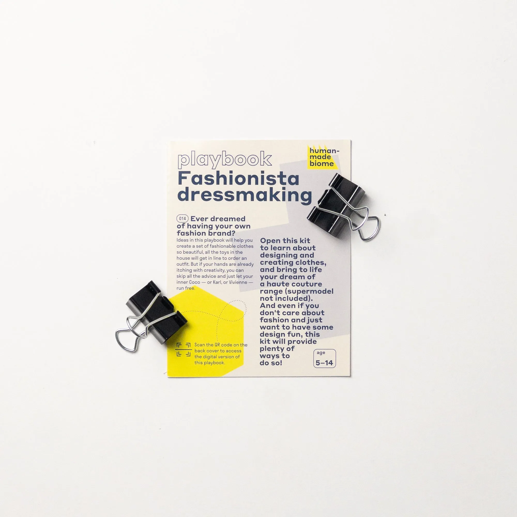 Activity Kit #014 — Fashionista dressmaking