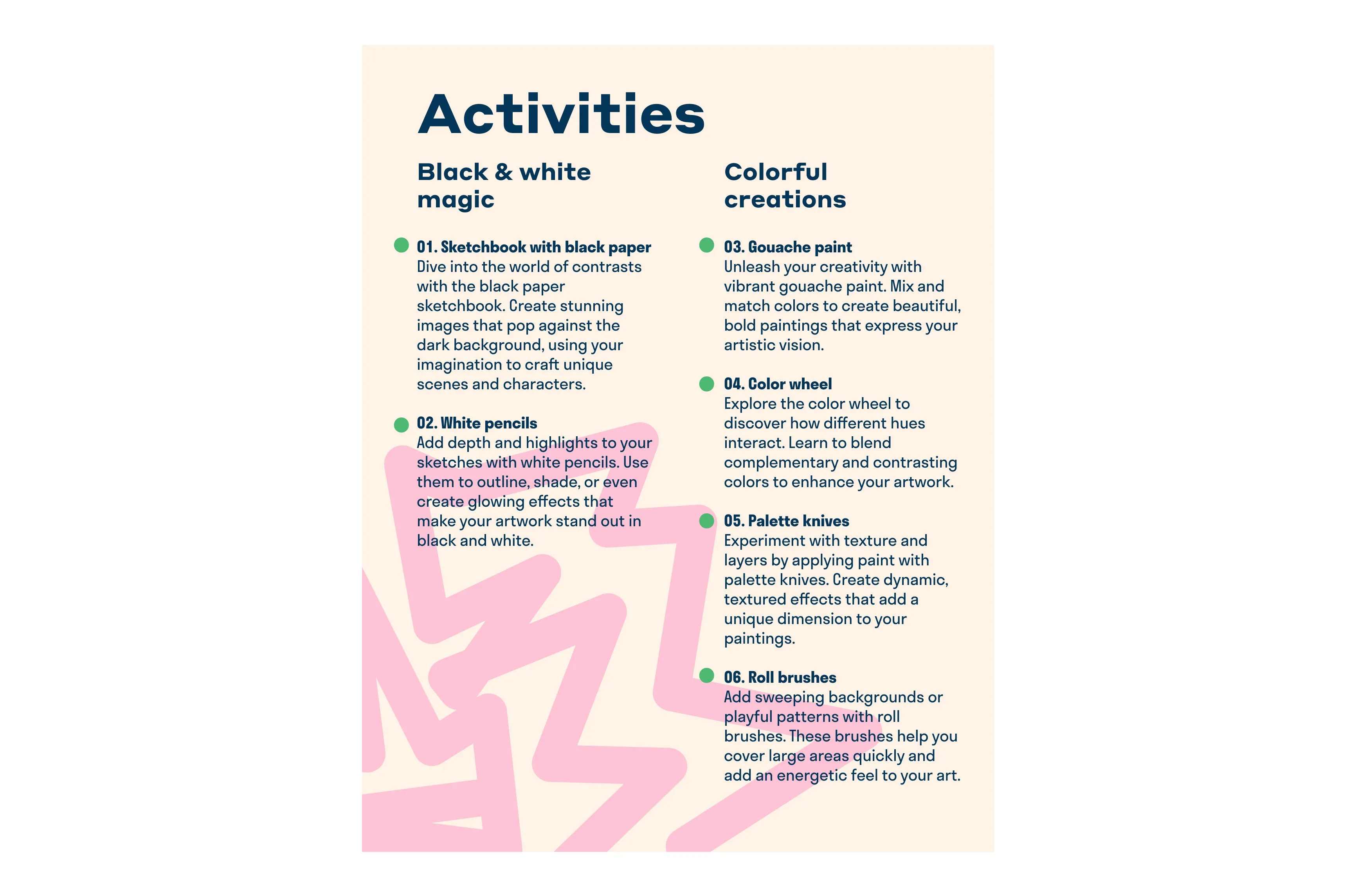Activity Kit #030 — Today, I'm an Artist