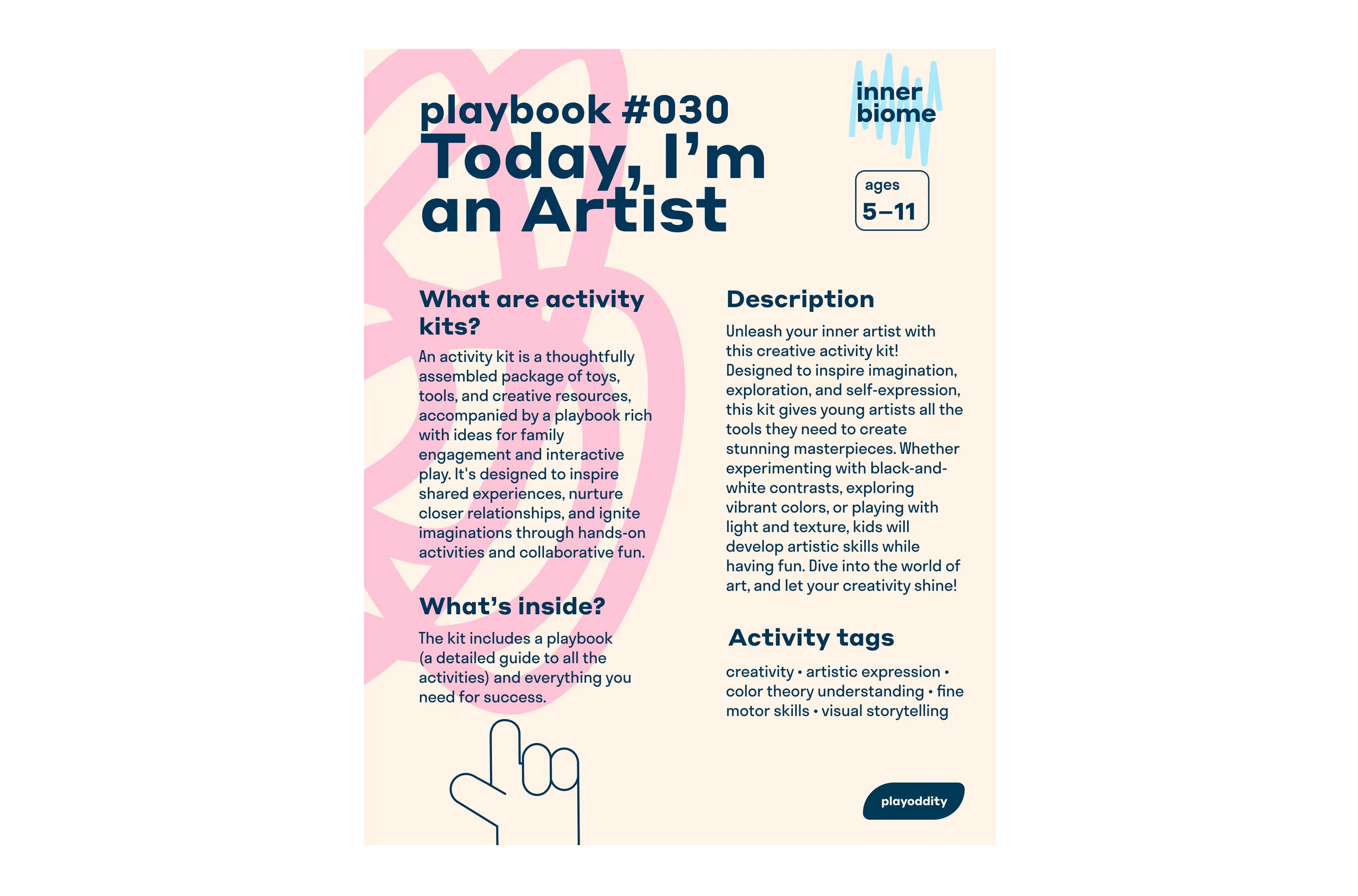 Activity Kit #030 — Today, I'm an Artist