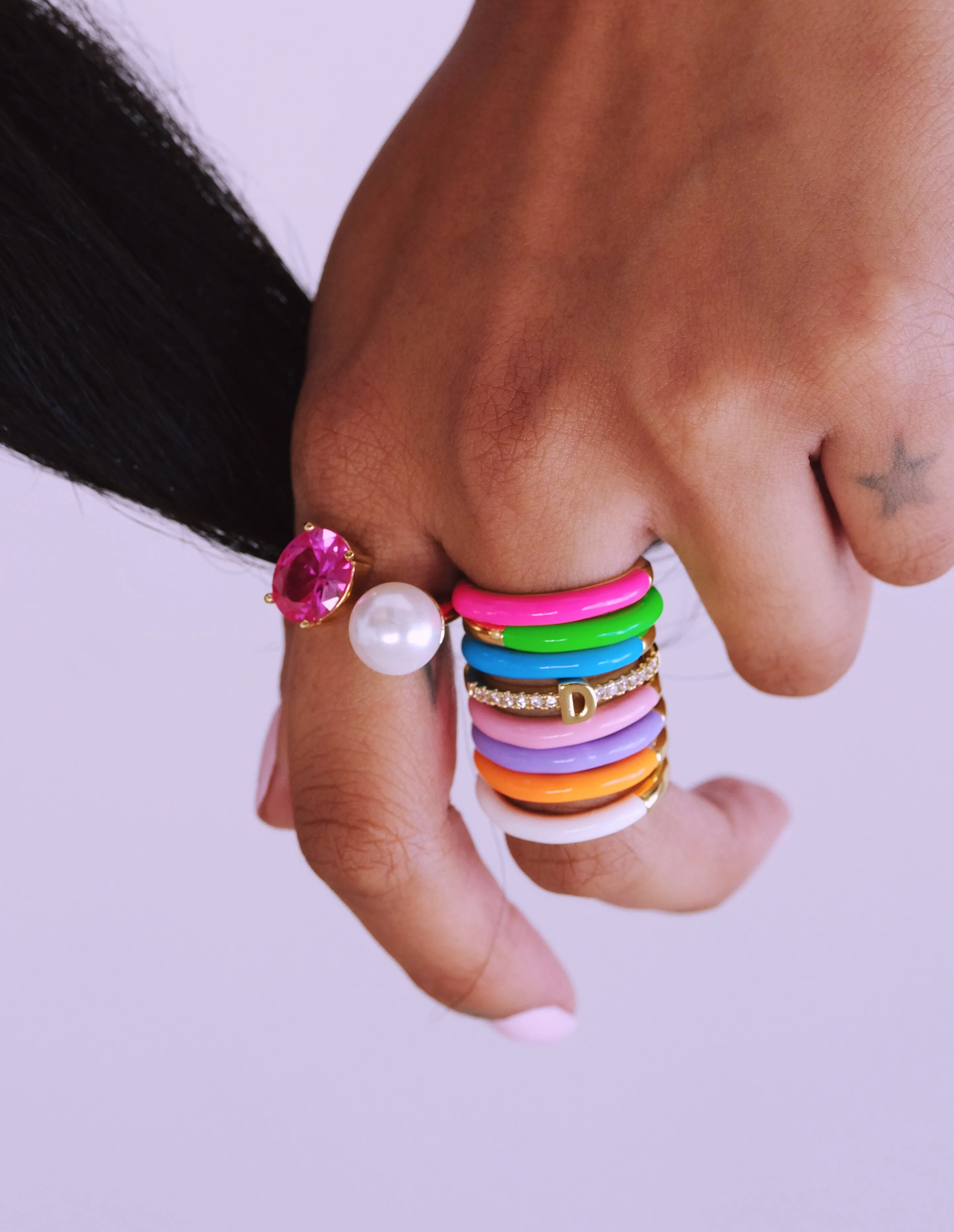 ADJUSTABLE INITIAL STACKING RING