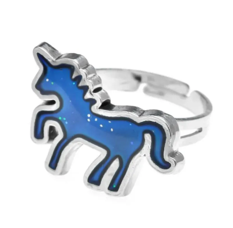 Adjustable Mermaid Mood Ring - Color Changeable with Temperature Variations