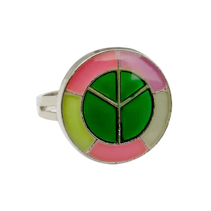 Adjustable Mermaid Mood Ring - Color Changeable with Temperature Variations