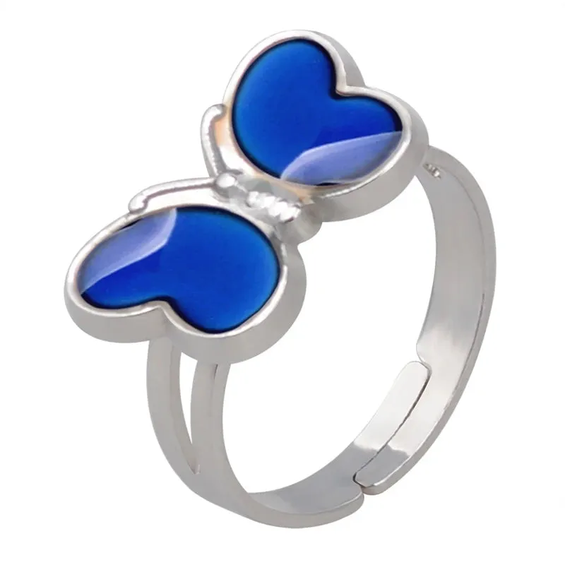 Adjustable Mermaid Mood Ring - Color Changeable with Temperature Variations