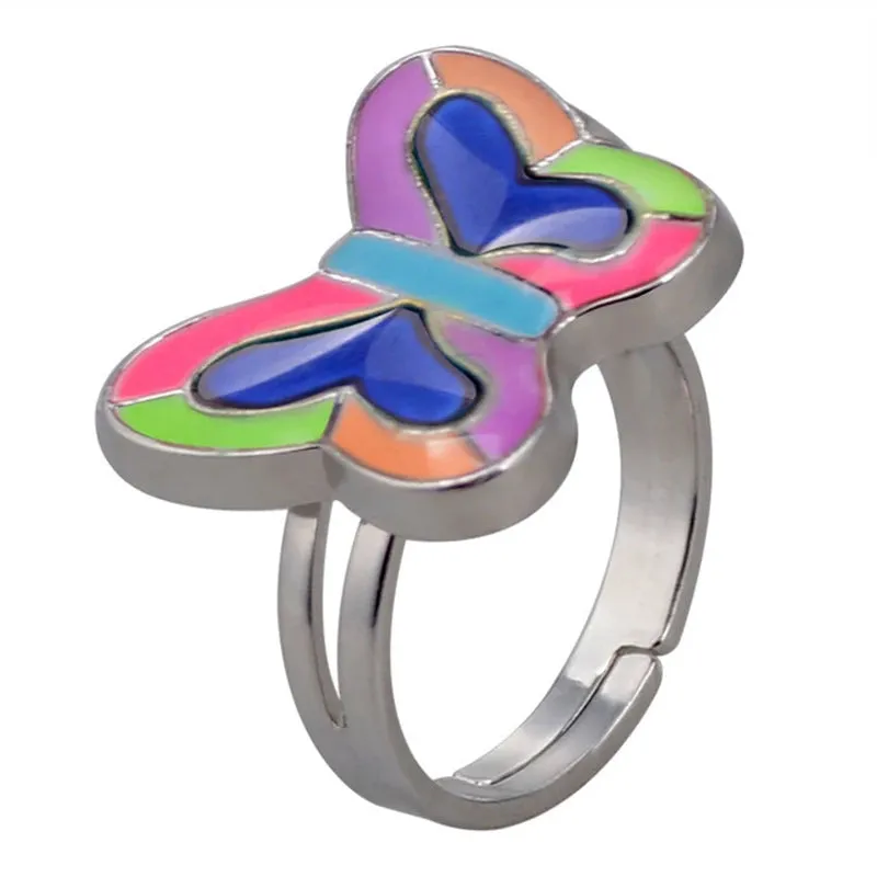 Adjustable Mermaid Mood Ring - Color Changeable with Temperature Variations