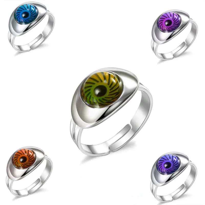 Adjustable Mermaid Mood Ring - Color Changeable with Temperature Variations