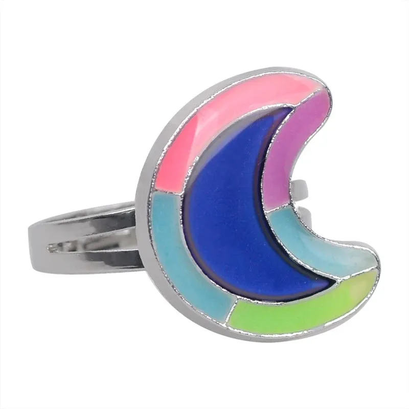 Adjustable Mermaid Mood Ring - Color Changeable with Temperature Variations