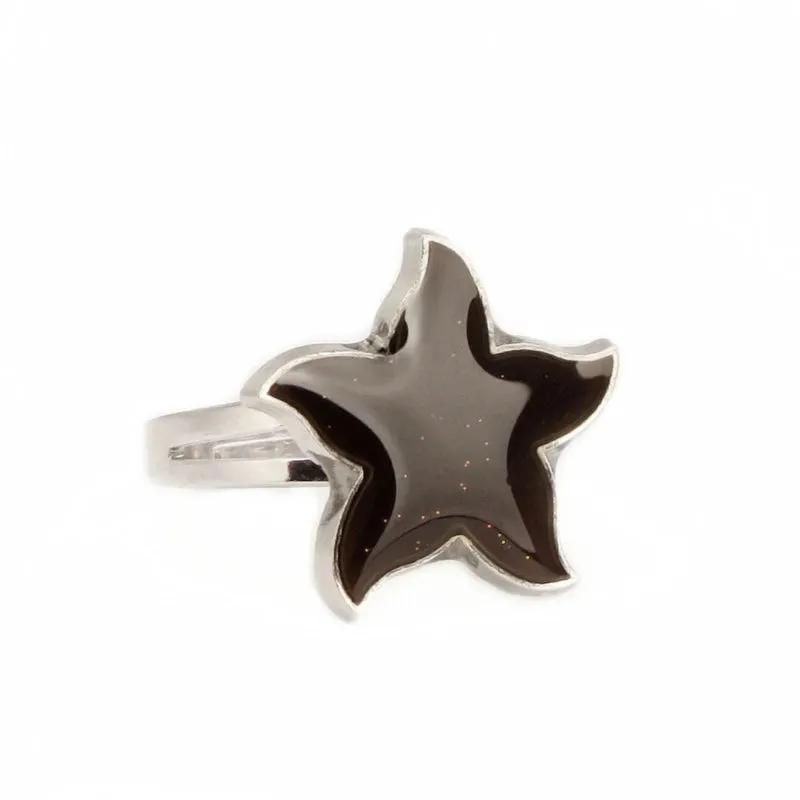 Adjustable Mermaid Mood Ring - Color Changeable with Temperature Variations