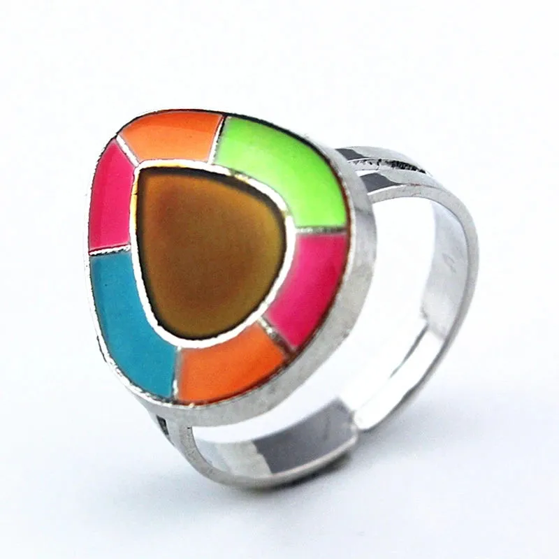 Adjustable Mermaid Mood Ring - Color Changeable with Temperature Variations