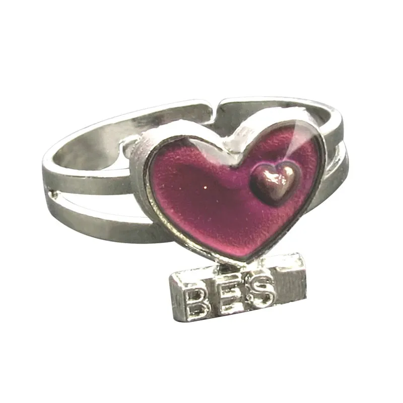 Adjustable Mermaid Mood Ring - Color Changeable with Temperature Variations