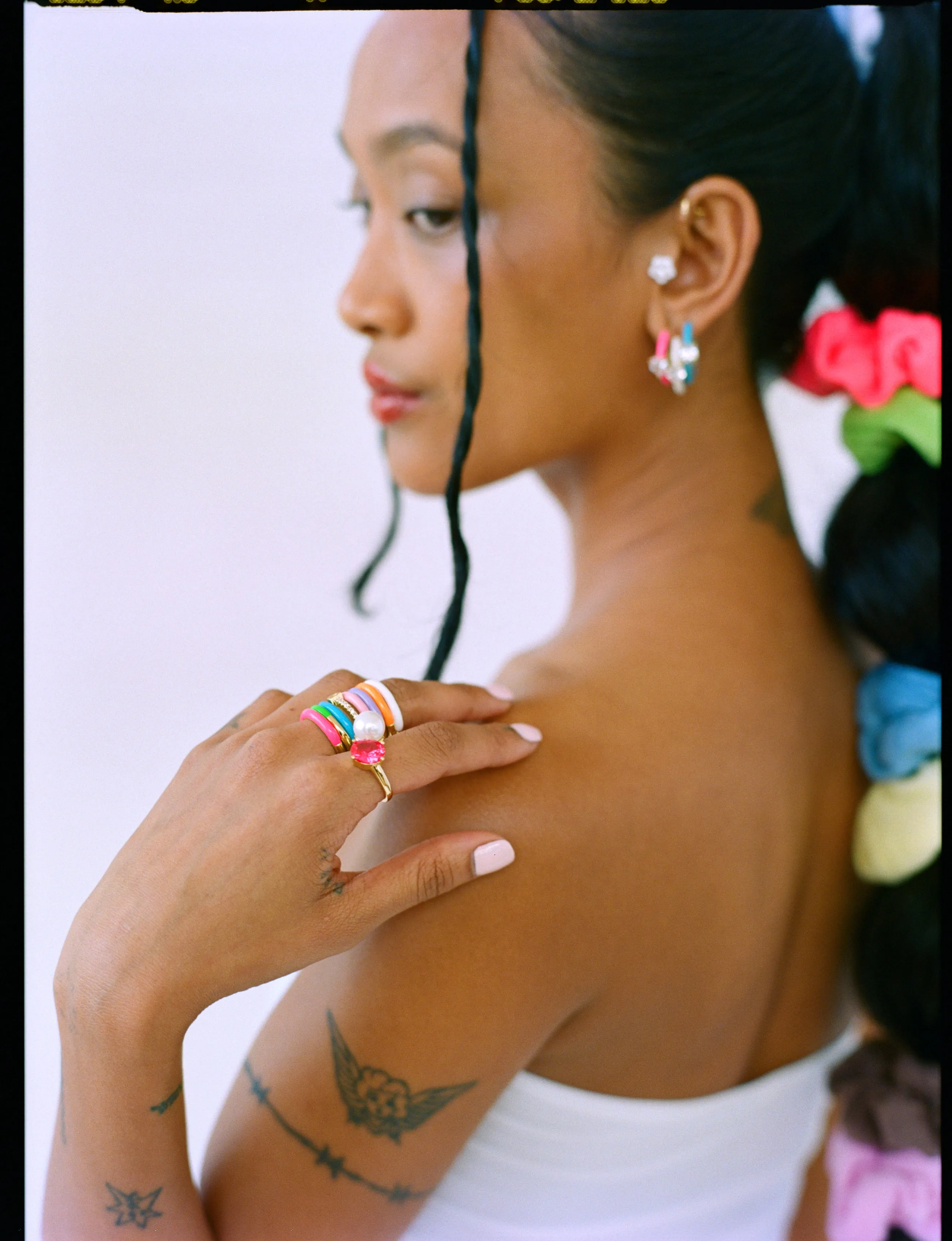 ADJUSTABLE RAINBOW STACKING BAND