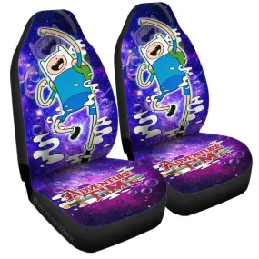 Adventure Time Finn Galaxy Car Seat Covers Custom