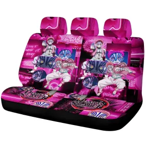 Akaza Car Back Seat Cover Custom Demon Slayer Anime