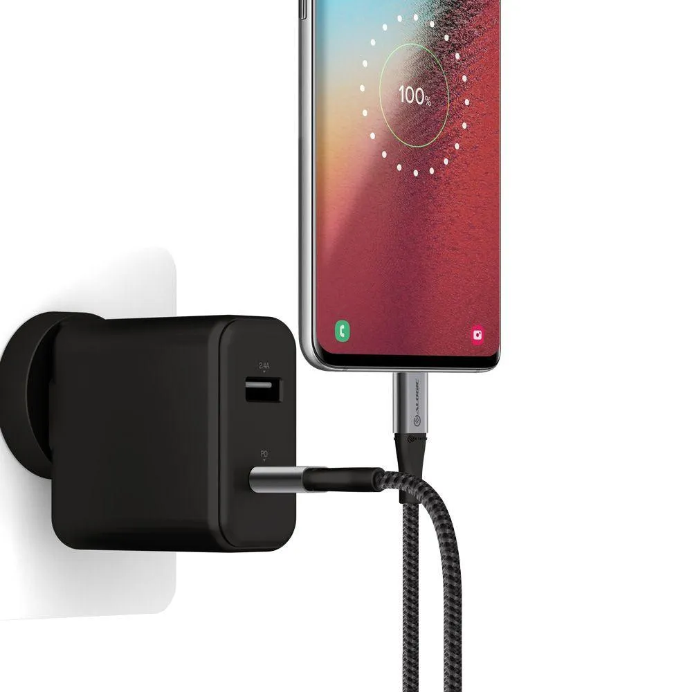 ALOGIC USB-C - USB-C | USB 2.0 | 5A | 480Mbps | 0.3 m (ULCC2030-SGR)