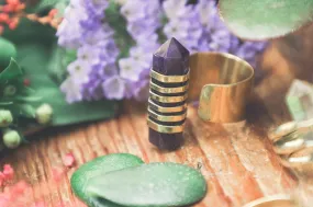 Amethyst Adjustable Scepter Ring