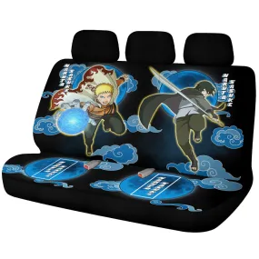 And Sasuke Car Back Seat Covers Custom Anime Car Accessories