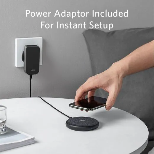 Anker Powerwave Sense Pad (Black Fabric)