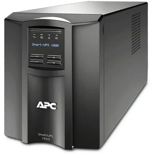 APC by Schneider Electric Smart-UPS 1000VA LCD 230V with SmartConnect - Tower - 3 Hour Recharge - 5.80 Minute Stand-by - 230 V AC Input - 230 V AC, 230 V AC, 240 V AC Output - Sine Wave - 8 x IEC 60320 C13 - 10 x Battery/Surge Outlet