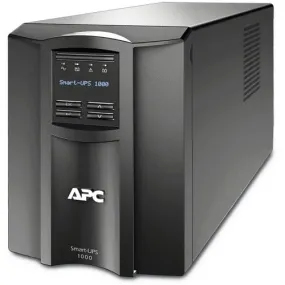 APC by Schneider Electric Smart-UPS 1000VA LCD 230V with SmartConnect - Tower - 3 Hour Recharge - 5.80 Minute Stand-by - 230 V AC Input - 230 V AC, 230 V AC, 240 V AC Output - Sine Wave - 8 x IEC 60320 C13 - 10 x Battery/Surge Outlet
