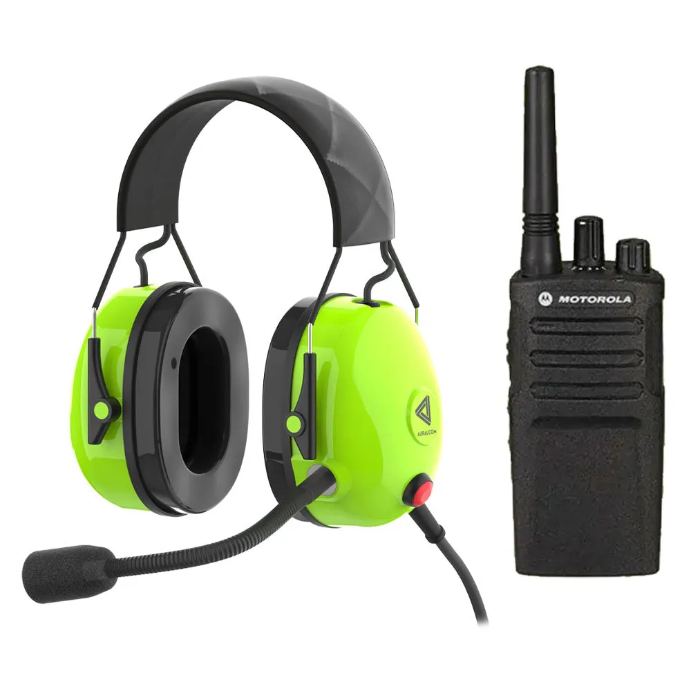 Auralcom Motorola Team Communication Solution - High Viz