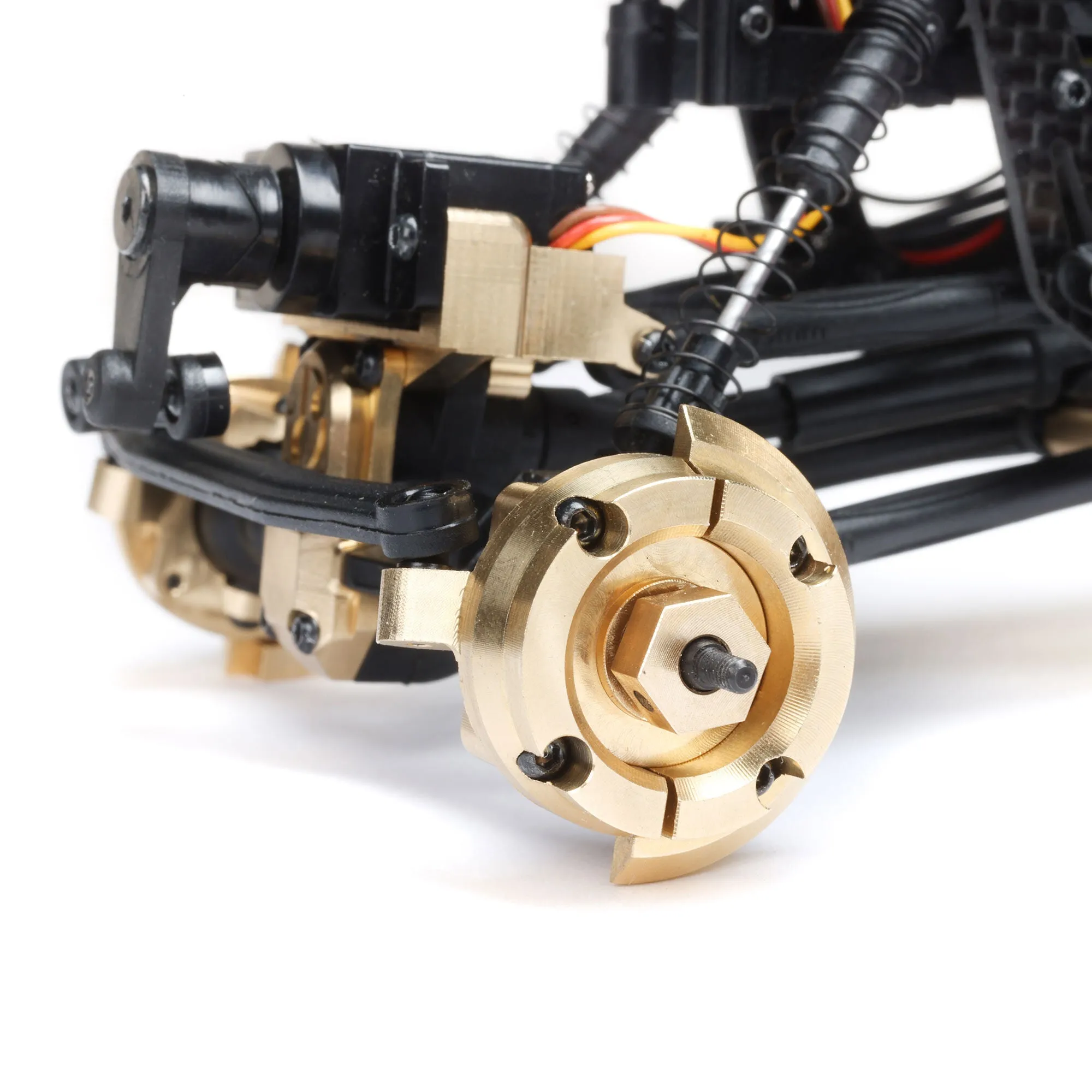 Axial Brass Hex Hubs (2) Fits SCX24, AX24 AXI302002