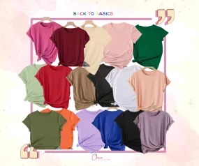 Back to Basics T-shirts "Multiple Colors"