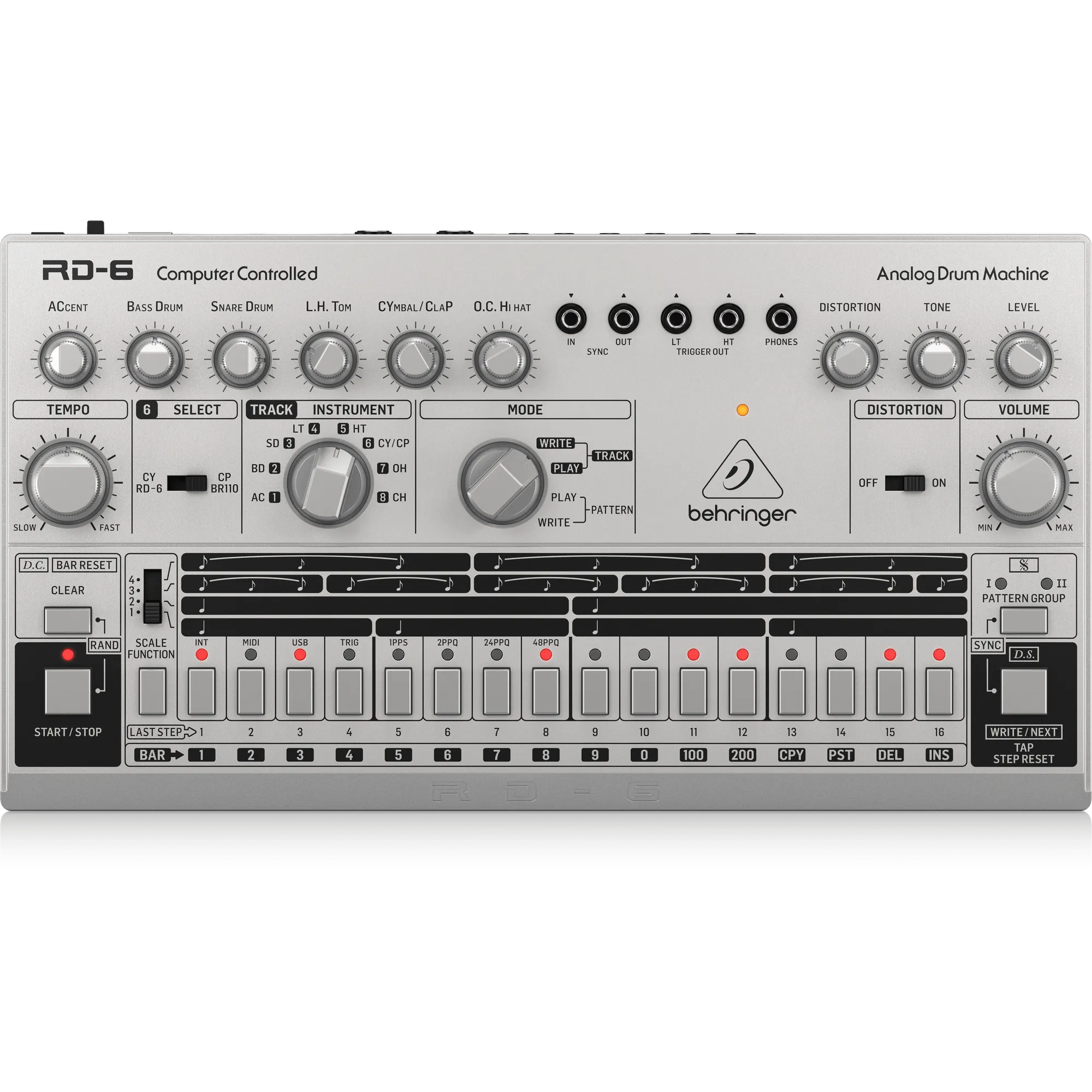 Behringer RD6SR Classic Analog Drum Machine