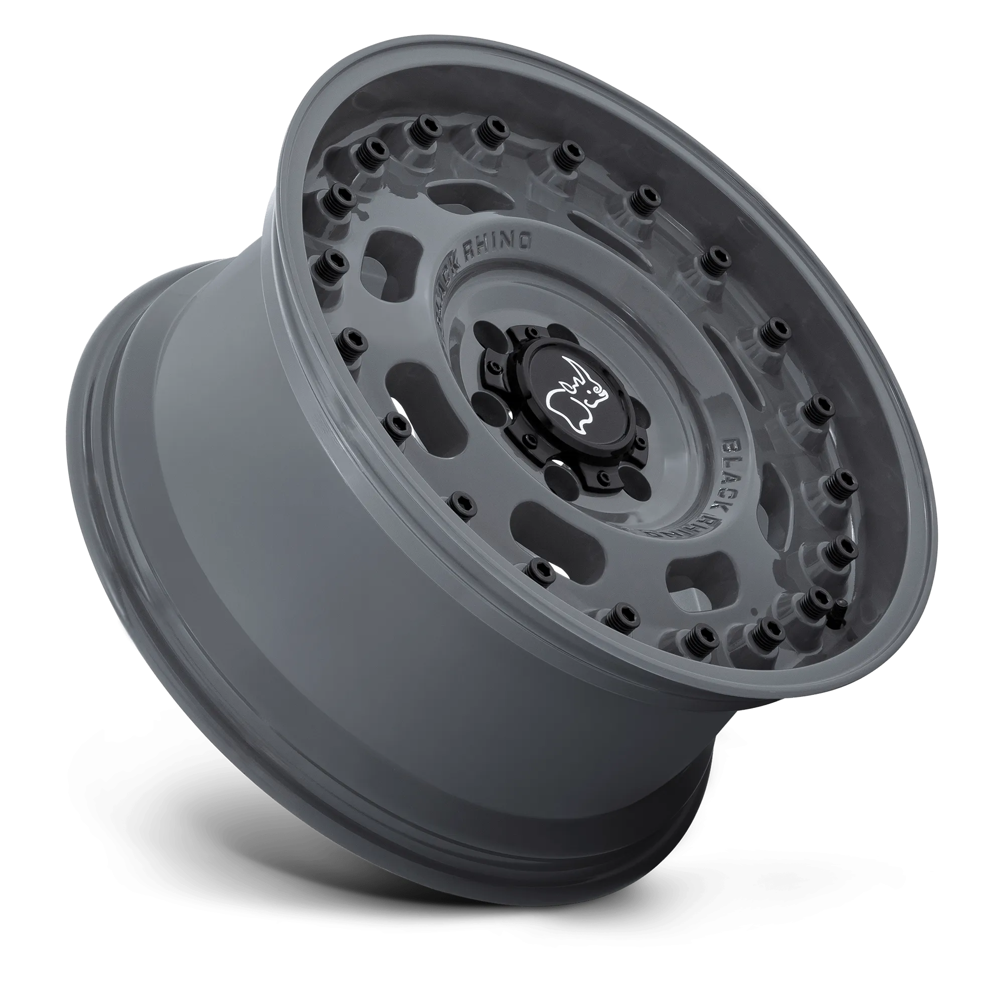 Black Rhino Wheels Axle - Battleship Gray