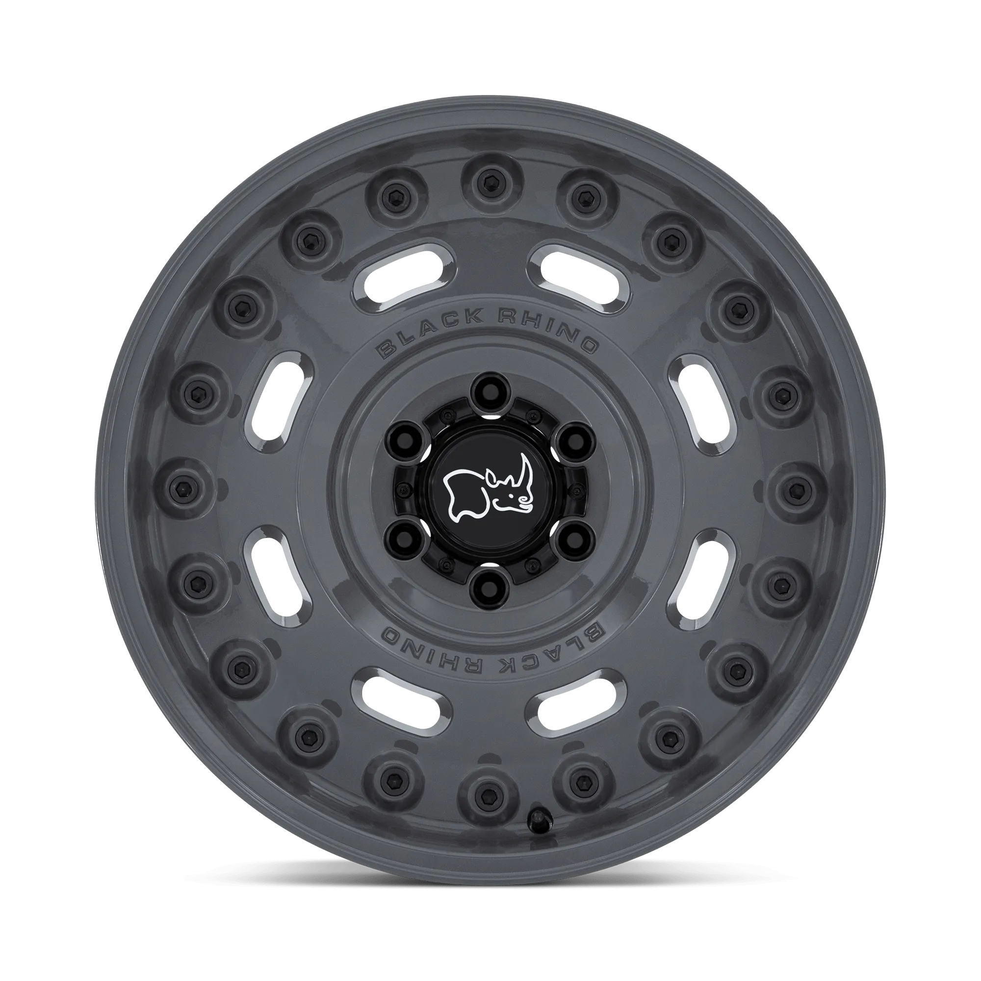 Black Rhino Wheels Axle - Battleship Gray