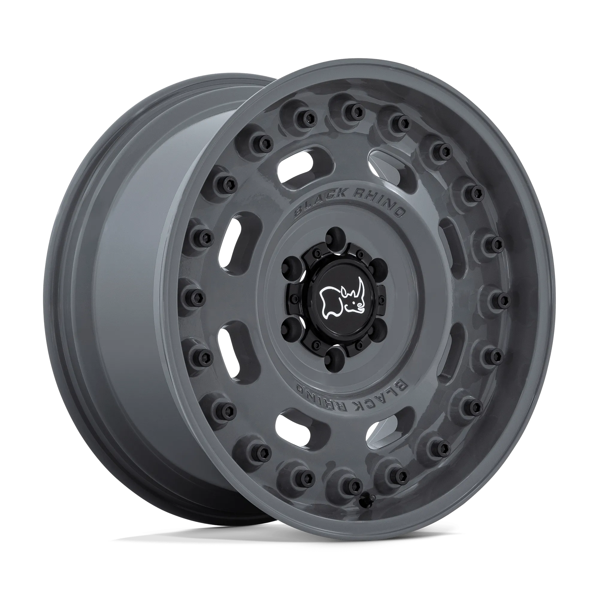 Black Rhino Wheels Axle - Battleship Gray